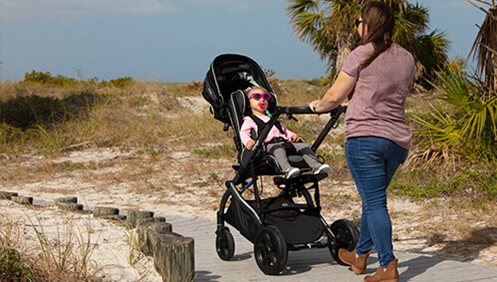 Enhanced ZIPPIE Voyage, a Stylish, Lightweight Stroller with Easy-to-Use Features